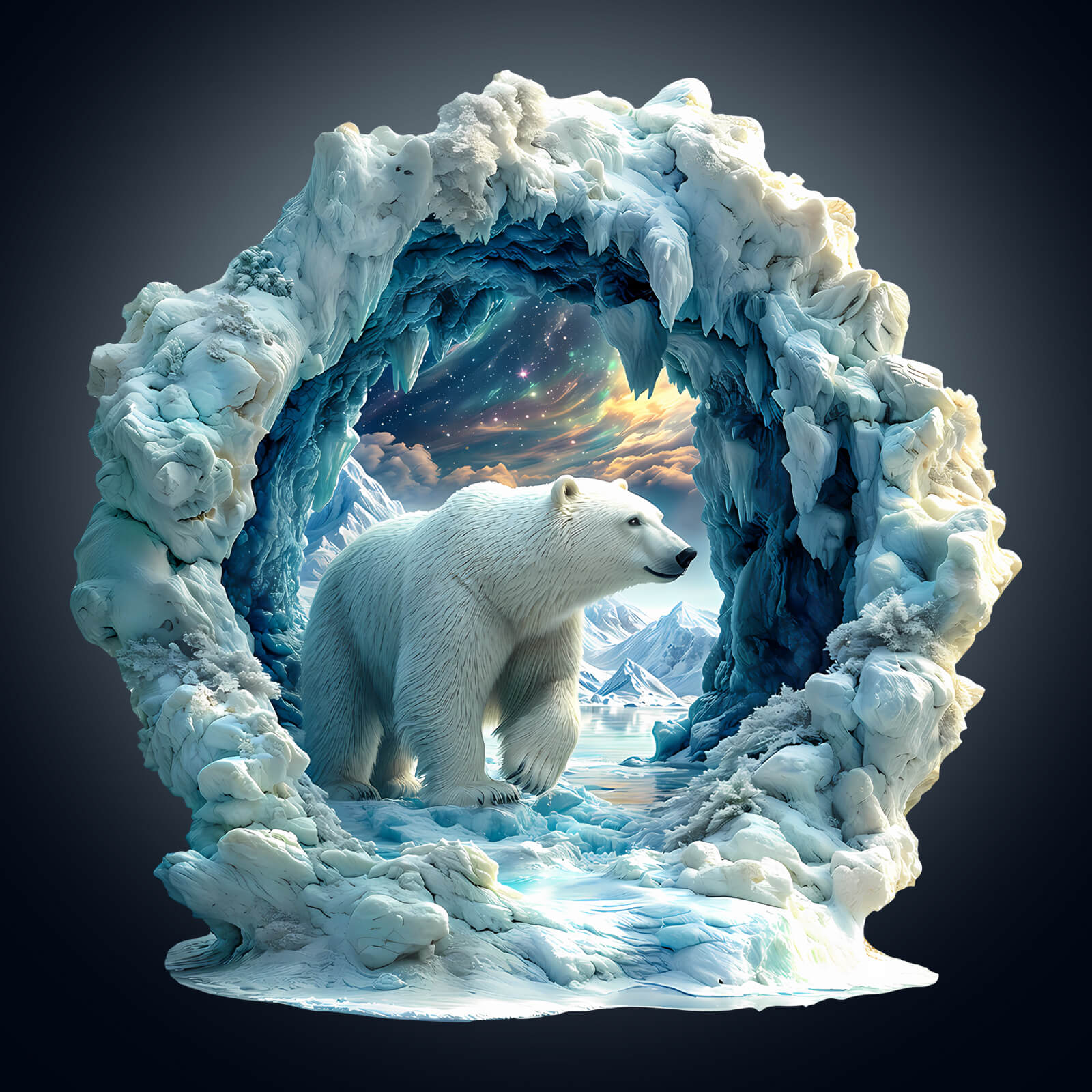 3D Arctic Glory Wooden Jigsaw Puzzle