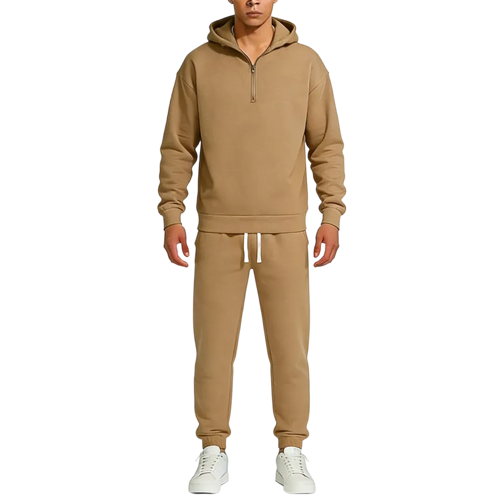 🔥Men's Plain Drop Shoulder Sweatsuit Set🔥