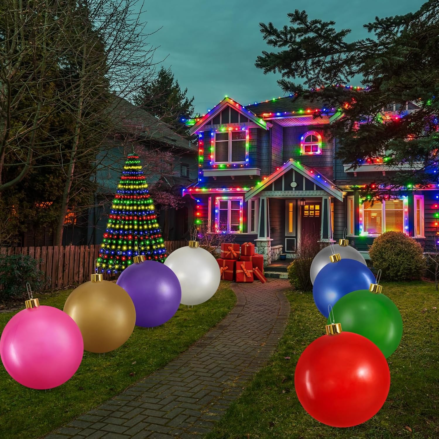 🎈Oversized Inflatable Christmas Ball Decoration