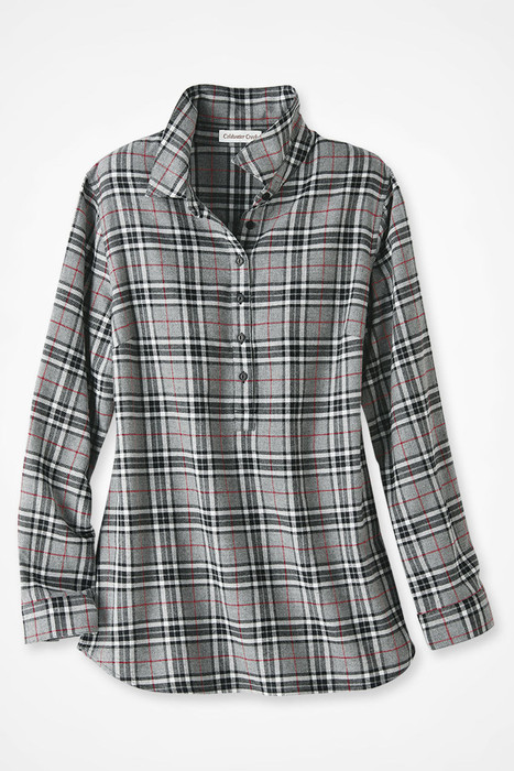 Alpine Celebration Plaid Tunic