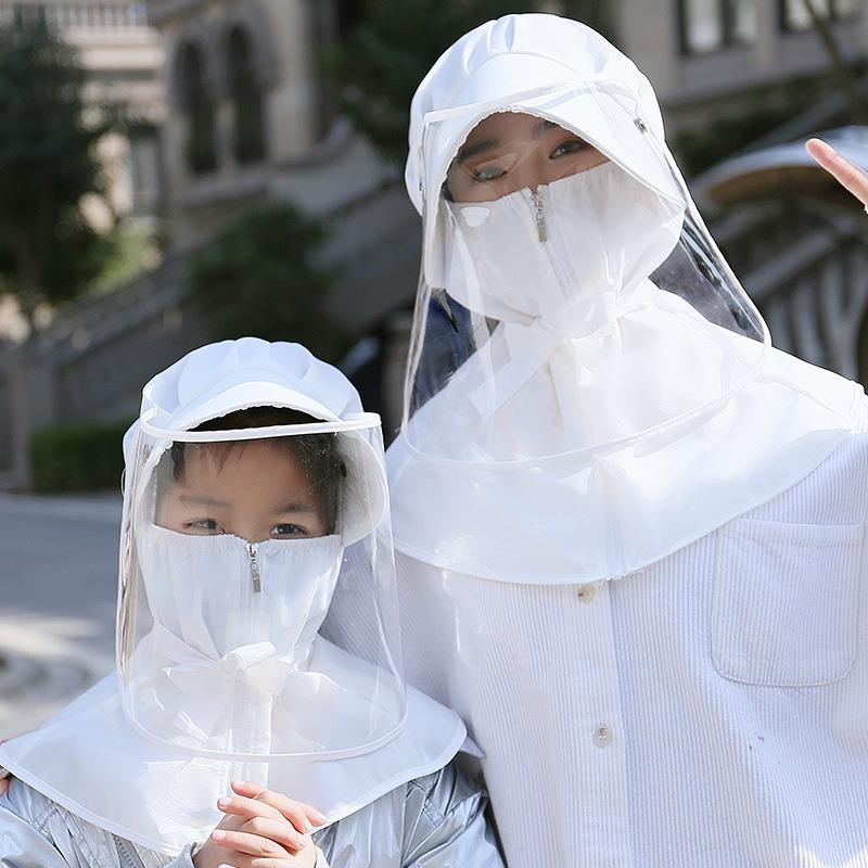 Multifunctional Anti Pollution Anti-Saliva Face Protective Cap
