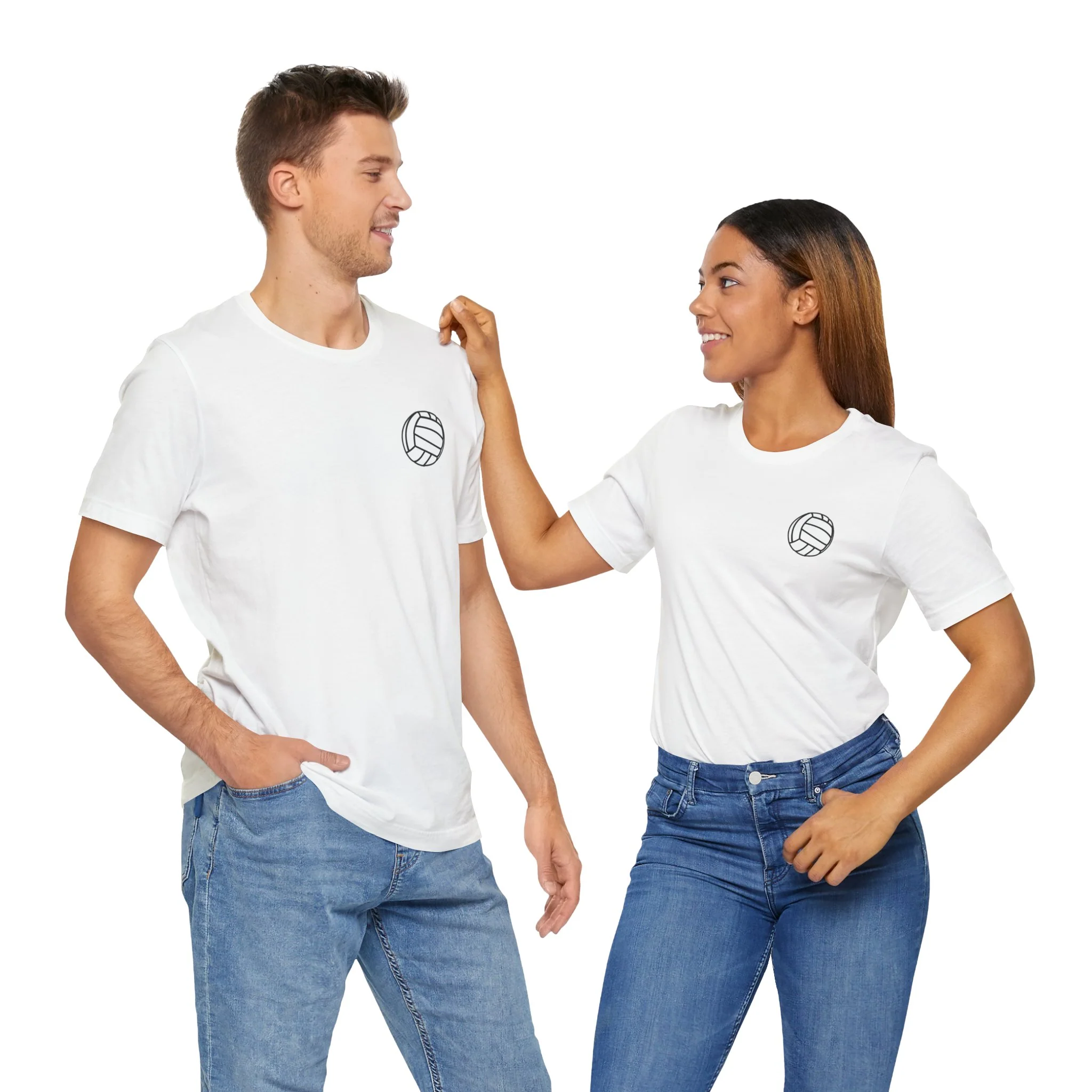 Volleyball Patch Unisex Softstyle T-Shirt