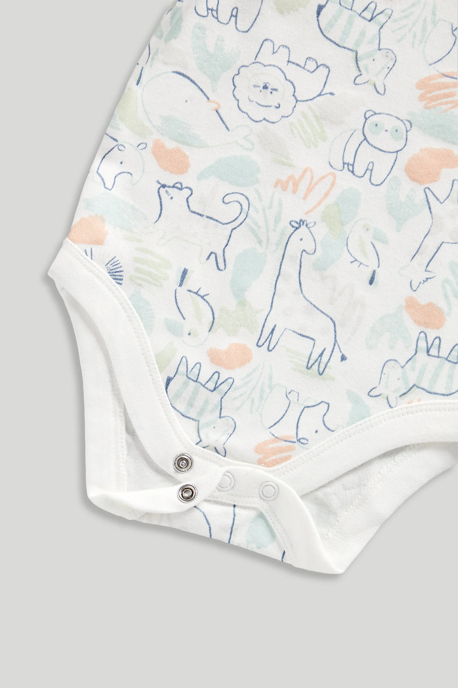 5 Pack Short-Sleeved Bodysuits