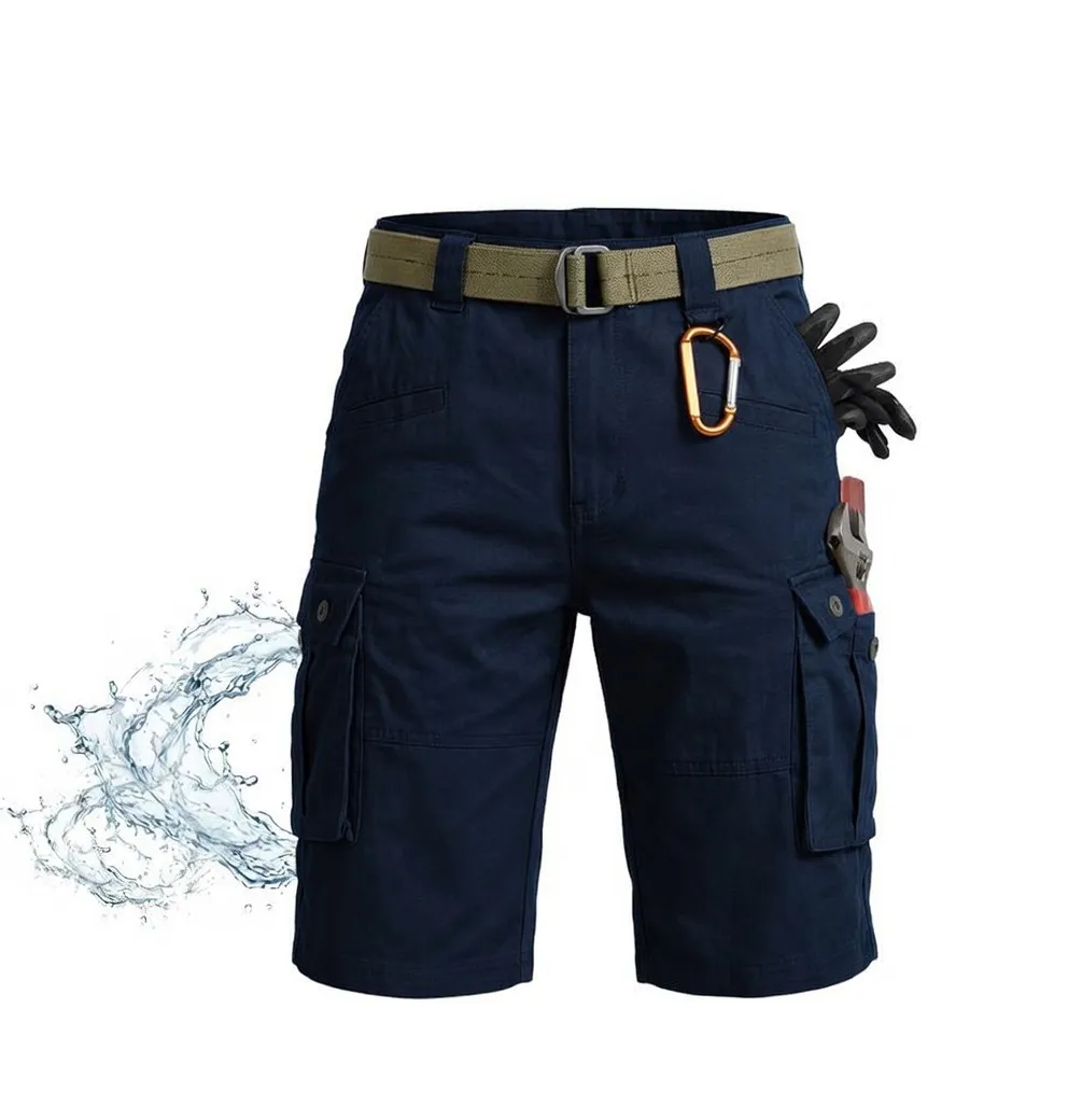 🥰LAST DAY 60% SALE 💥 Men Cargo Tactical Shorts & EDC Hiking Work Military Army Pants with 9 Pockets