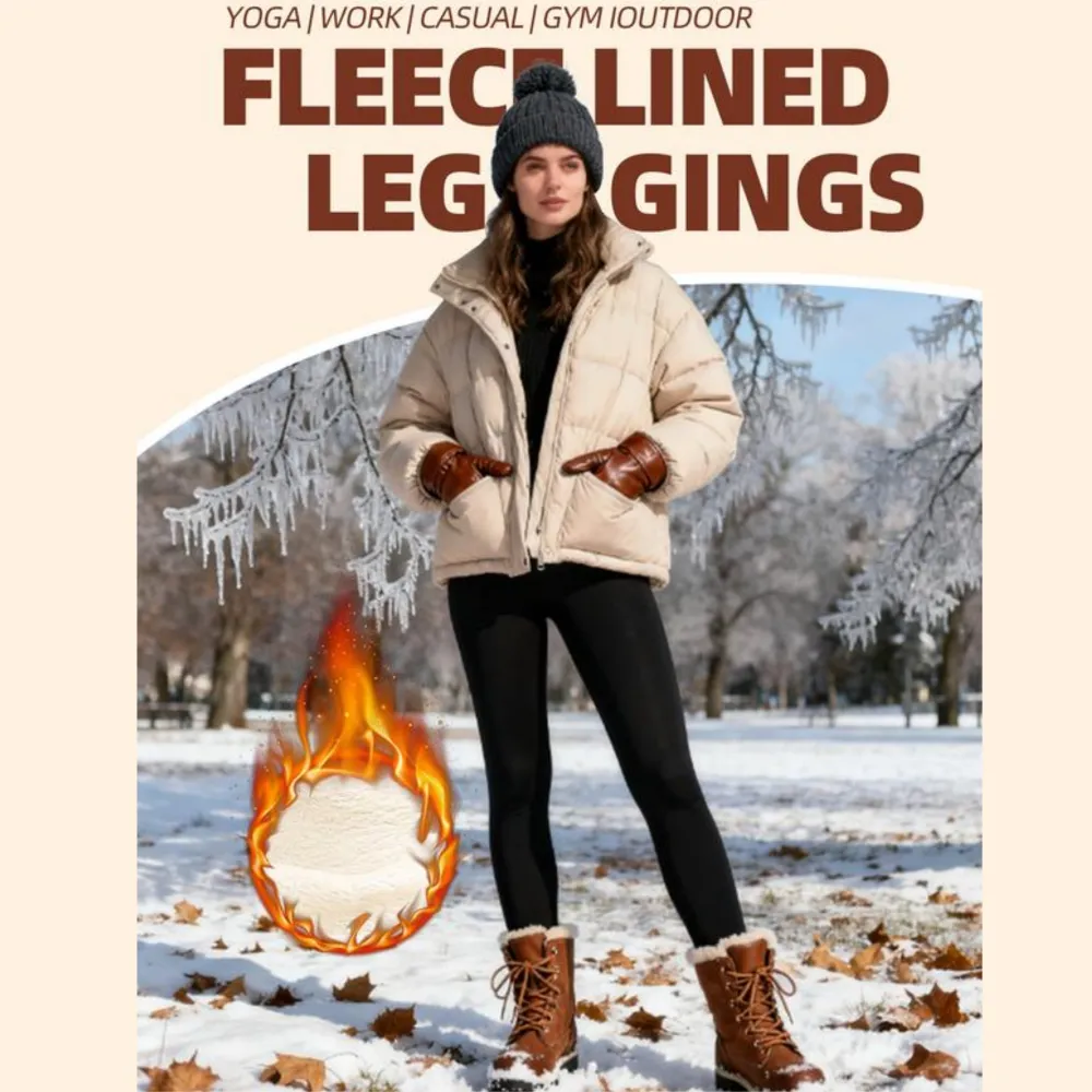 [LOCAL SHIPPING] Thermal Thick FLeece Lined Leggings