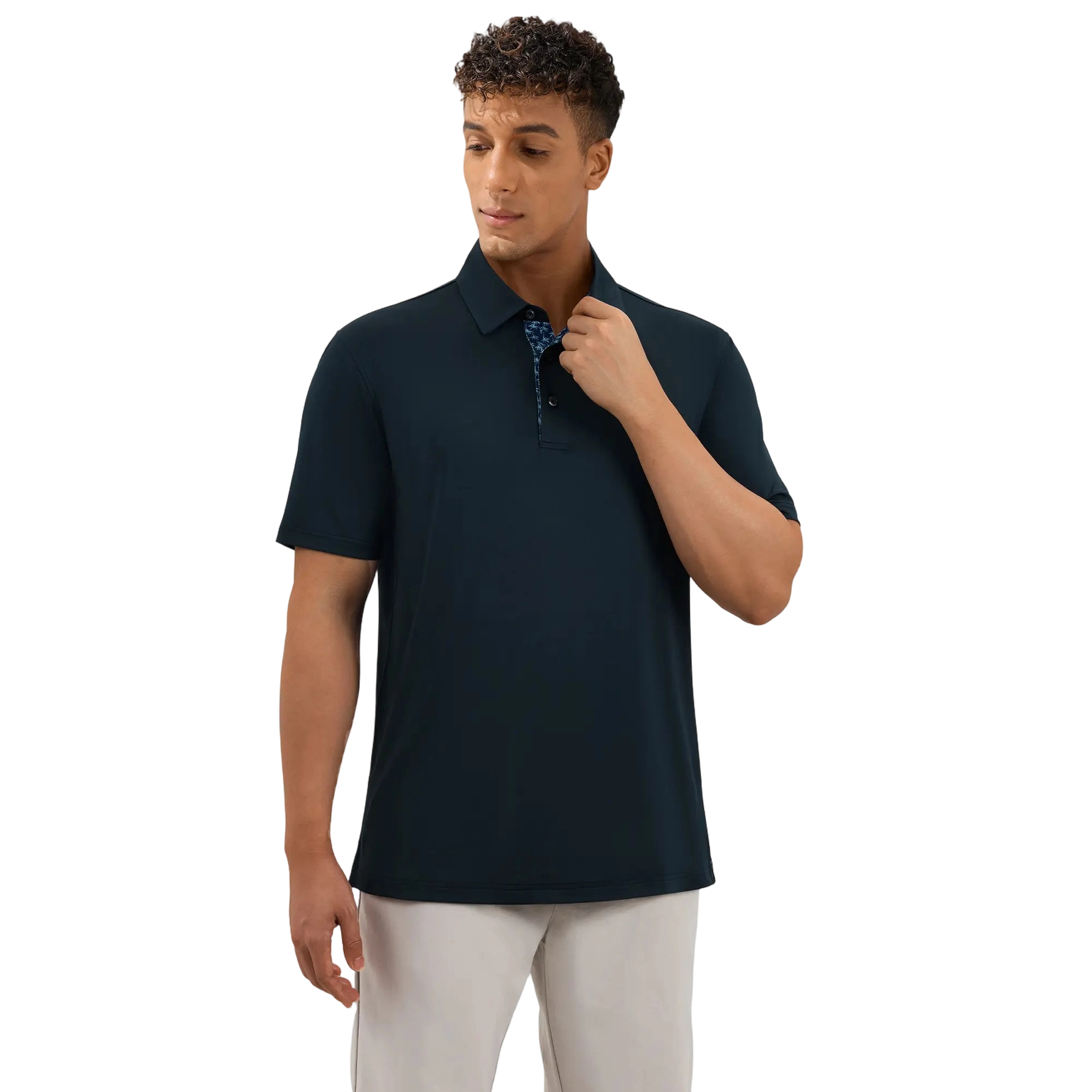 Men’s Classic Soft Breathable Cotton Polo Shirts