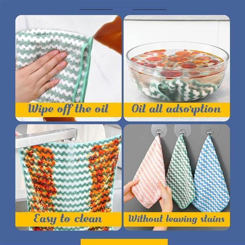 Microfiber Cleaning Rag(3 PCS)