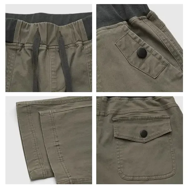 Solid Seam Detail Drawstring Mid Rise Straight Leg Pants High Stretch Fabric Women's Wear Minimalist Fit Basic Style Multiple Colors