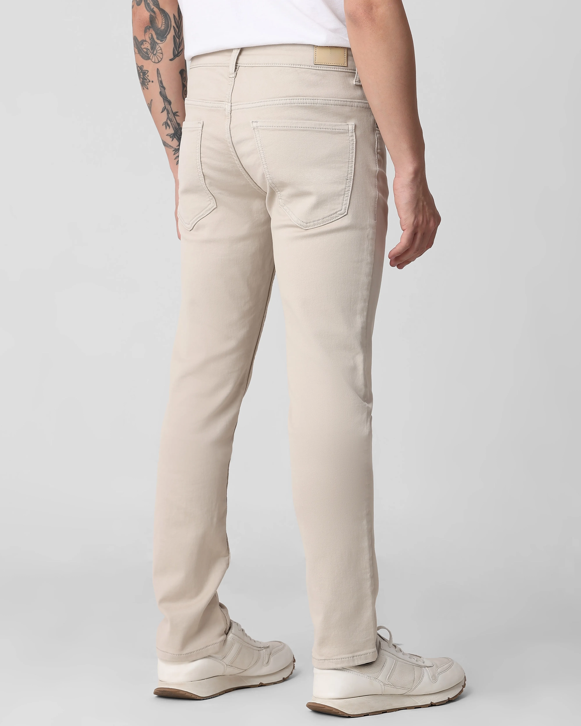 Classic Versatile And Comfortable Straight Stone Jeans