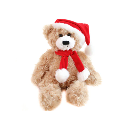 Christmas Brandon Bear Beige 12inch