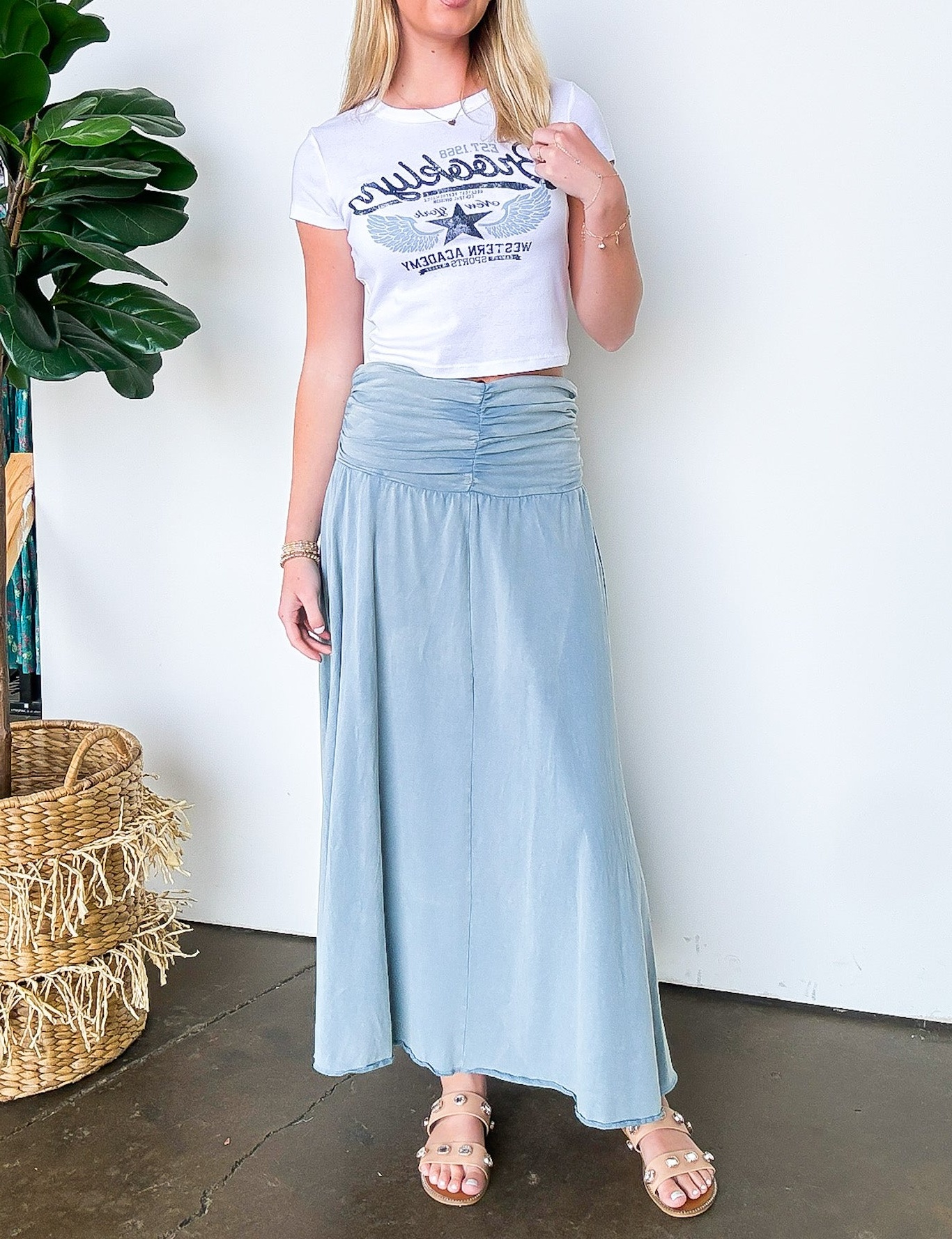 Effortless Comfort Convertible Mineral Washed Dress