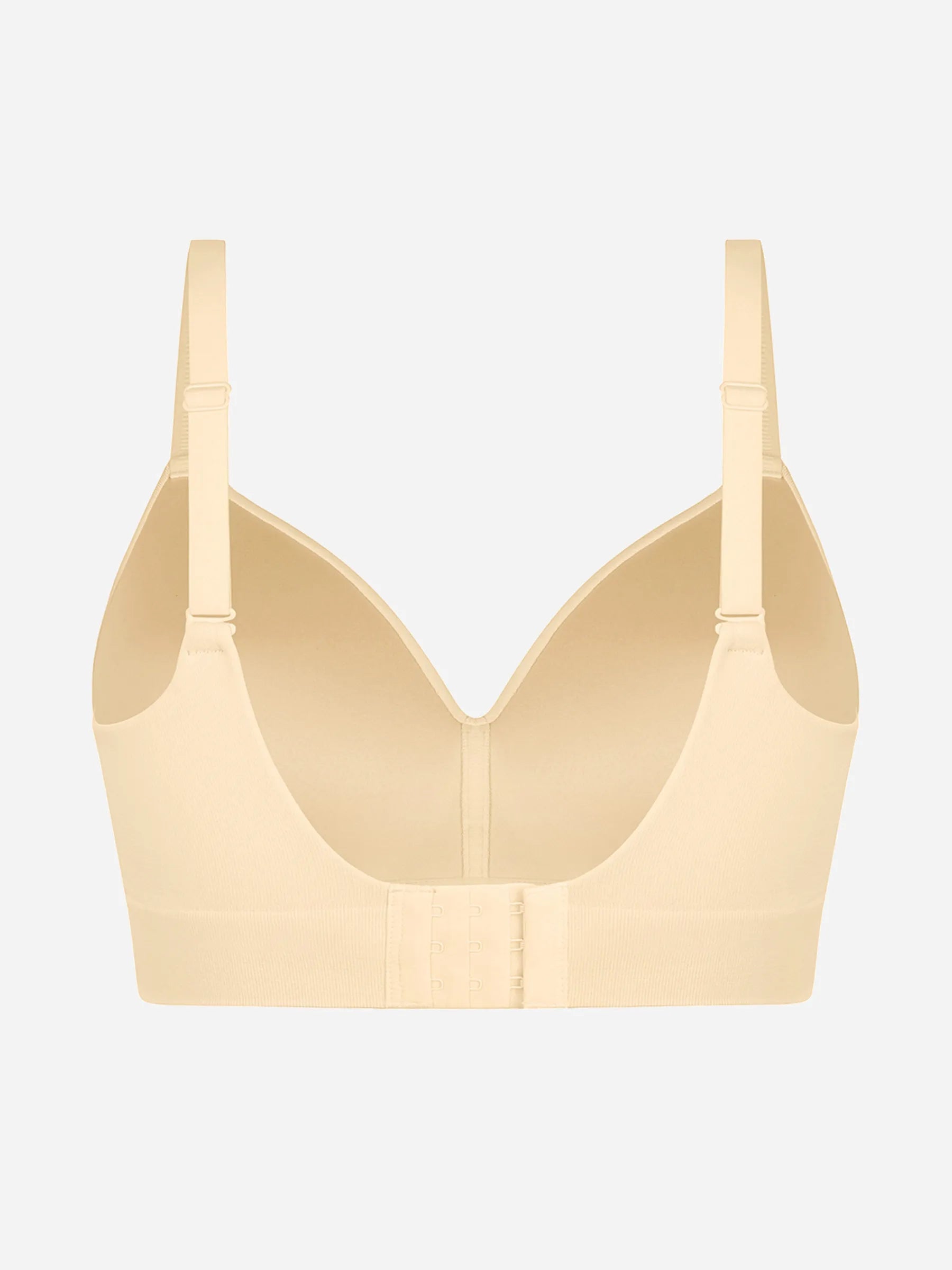 Feelingirl Wireless Push-Up Seamless Comfort Full Coverage Bra