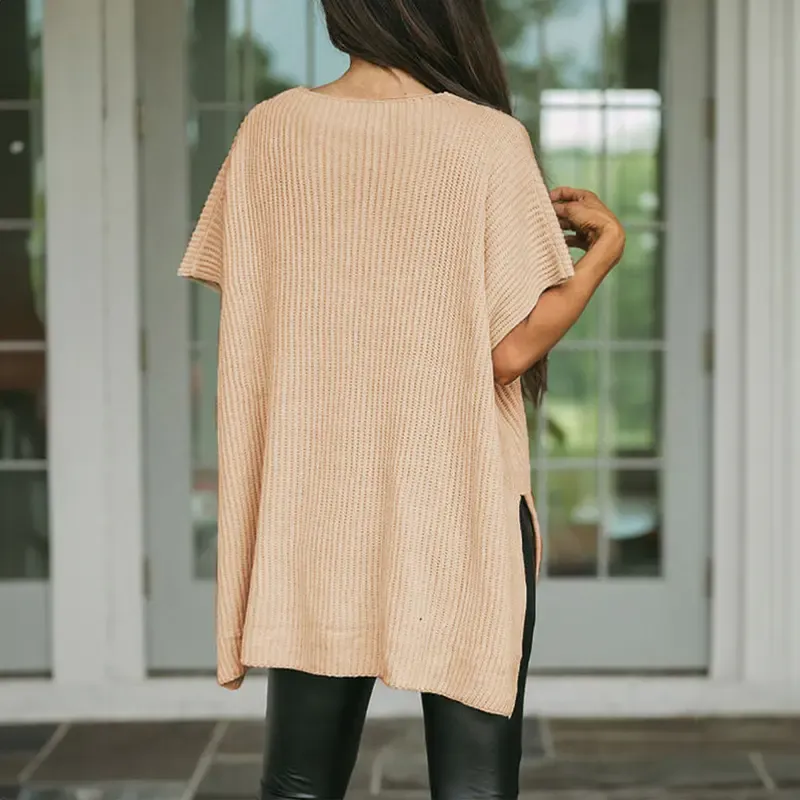 Women's Oversized Knit Top