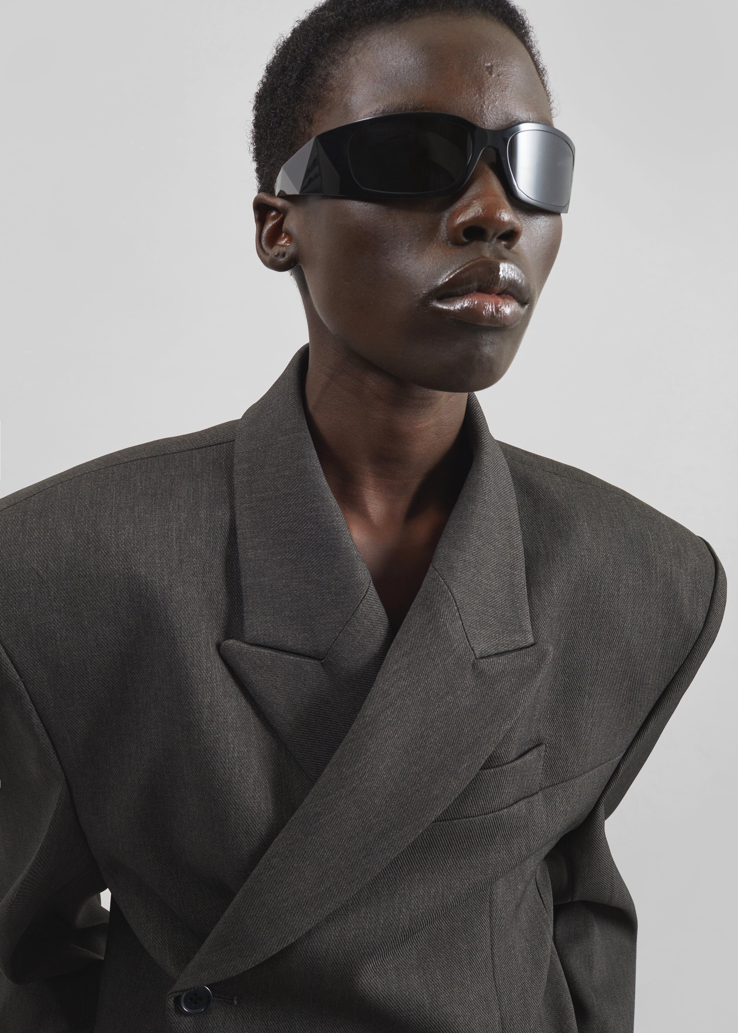 Blerick Crossover Blazer - Dark Grey