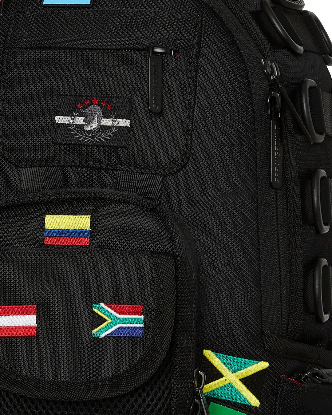 JAMES FIRST CLASS GLOBAL FLAGS SPECIAL OPS CARGO BACKPACK