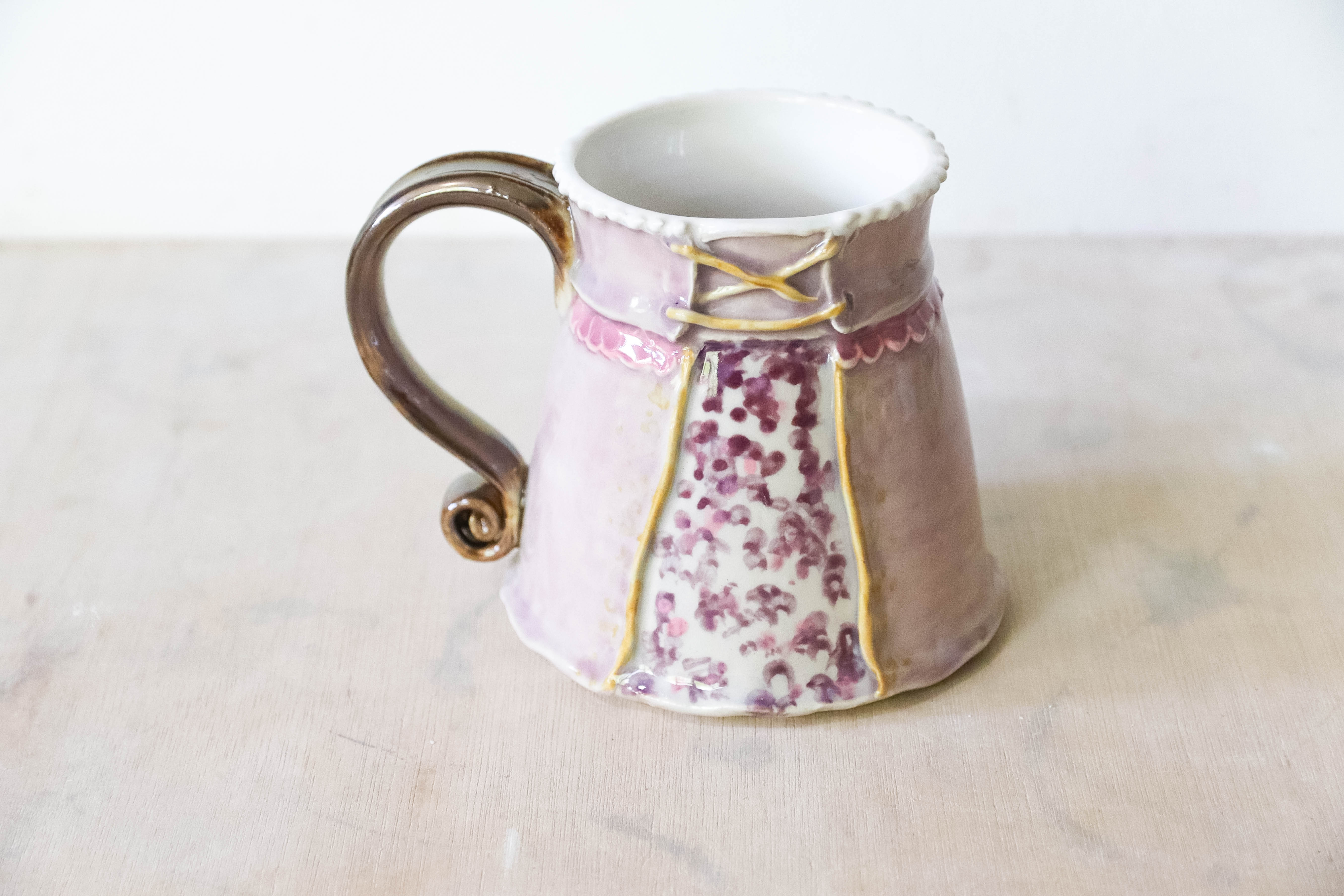 Rapunzel Dress Stoneware Mug