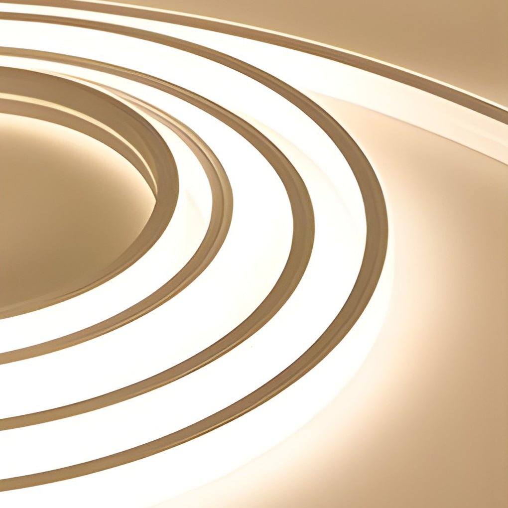 0.39'' Width Waterproof Recessed LED Stair Lighting Modern Flexible Linear Light