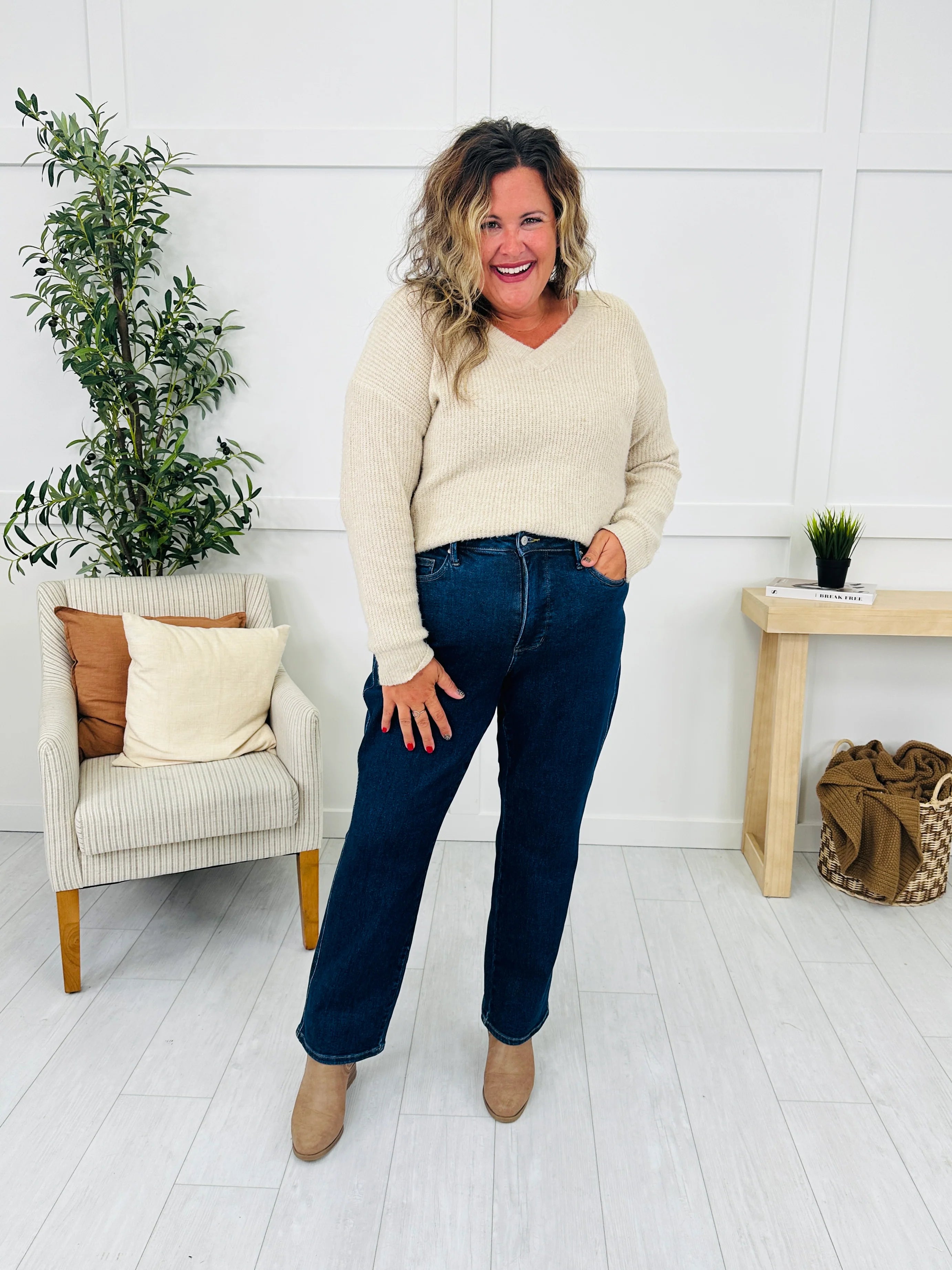 Judy Blue Crazy in Love Tummy Control Straight Leg Jeans