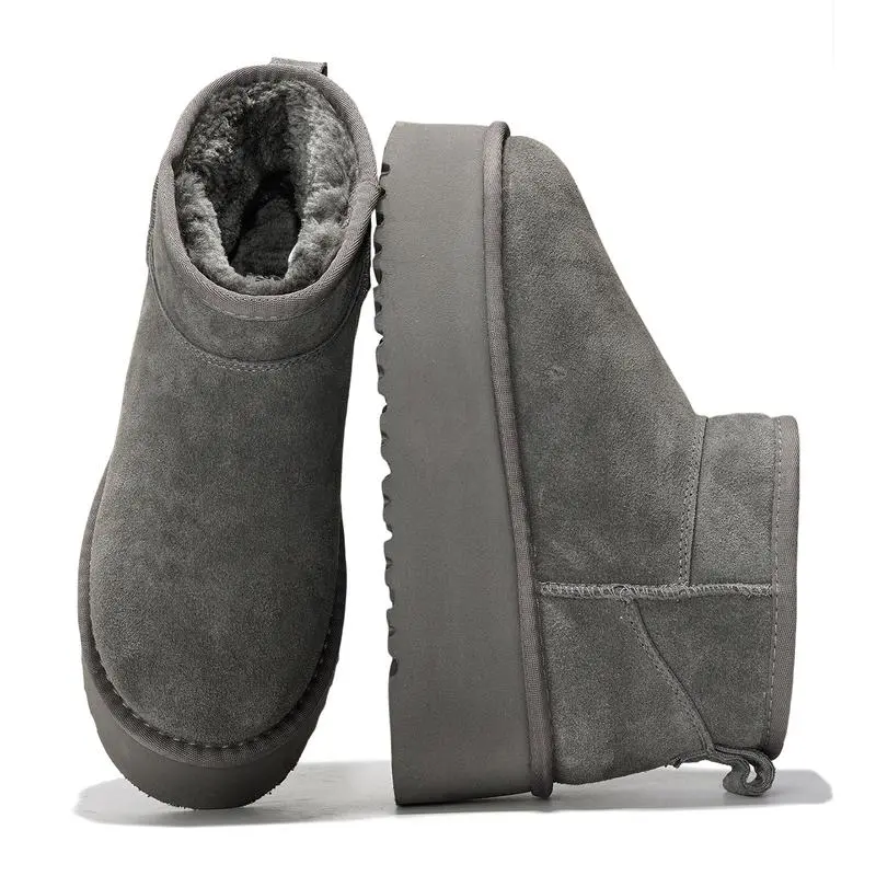 Women Lightweight Memory Foam Fuzzy Boots