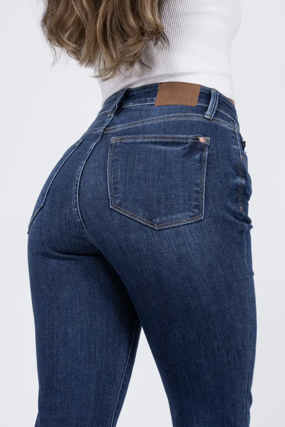 The Becca from Judy Blue: High-Rise Flare Denim