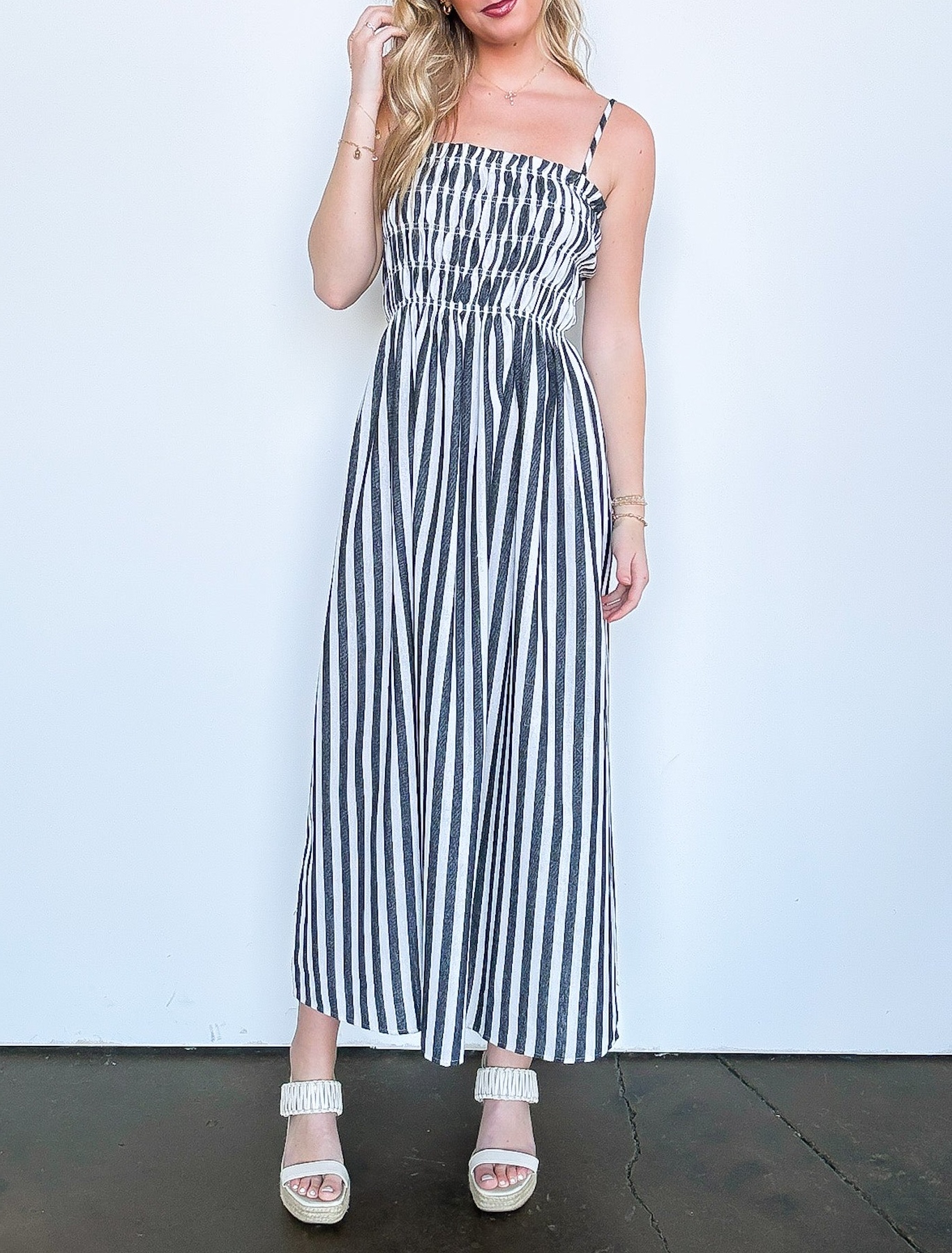 Kirsten Striped Maxi Dress