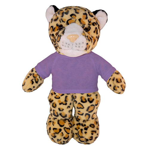 Soft Plush Leopard with Tee 8inch