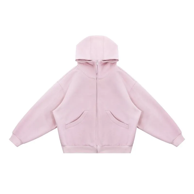 Women's Oversized Zip-Up Hoodie