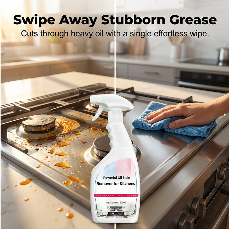 Powerful Oil Stain Remover for Kitchens