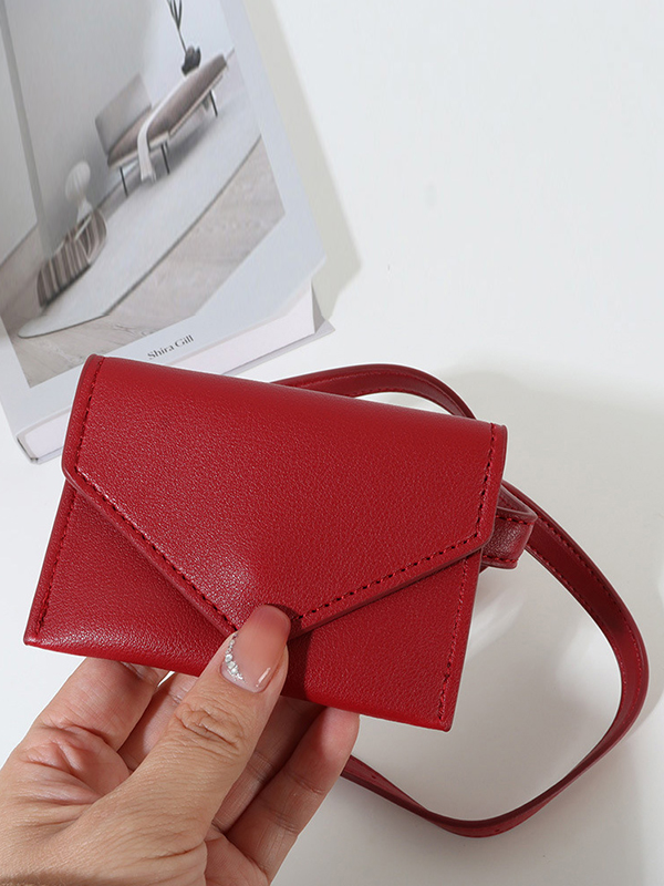 Belt Buckle Geometric Split-Joint Fanny Packs Bags Accessories Bags