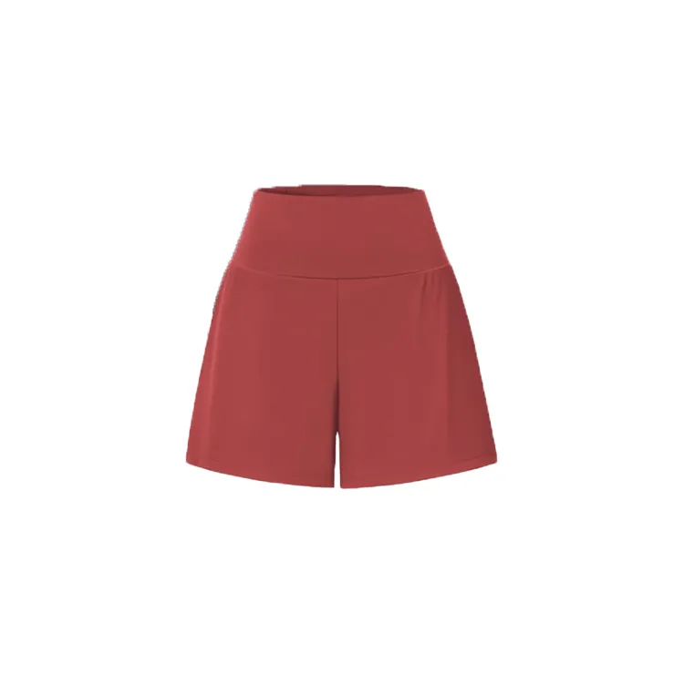 Women‘s High-Waisted  Yoga Shorts with Back & Side Pockets