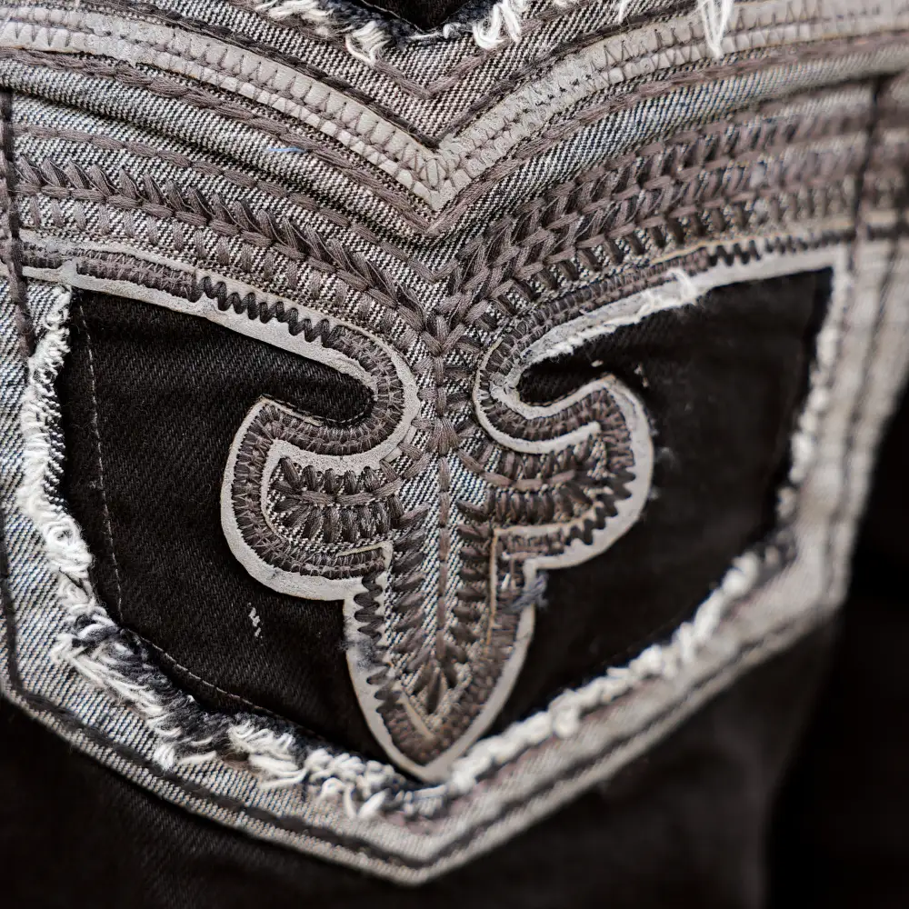 Men’s SA-034 Boot Cut Black Jean