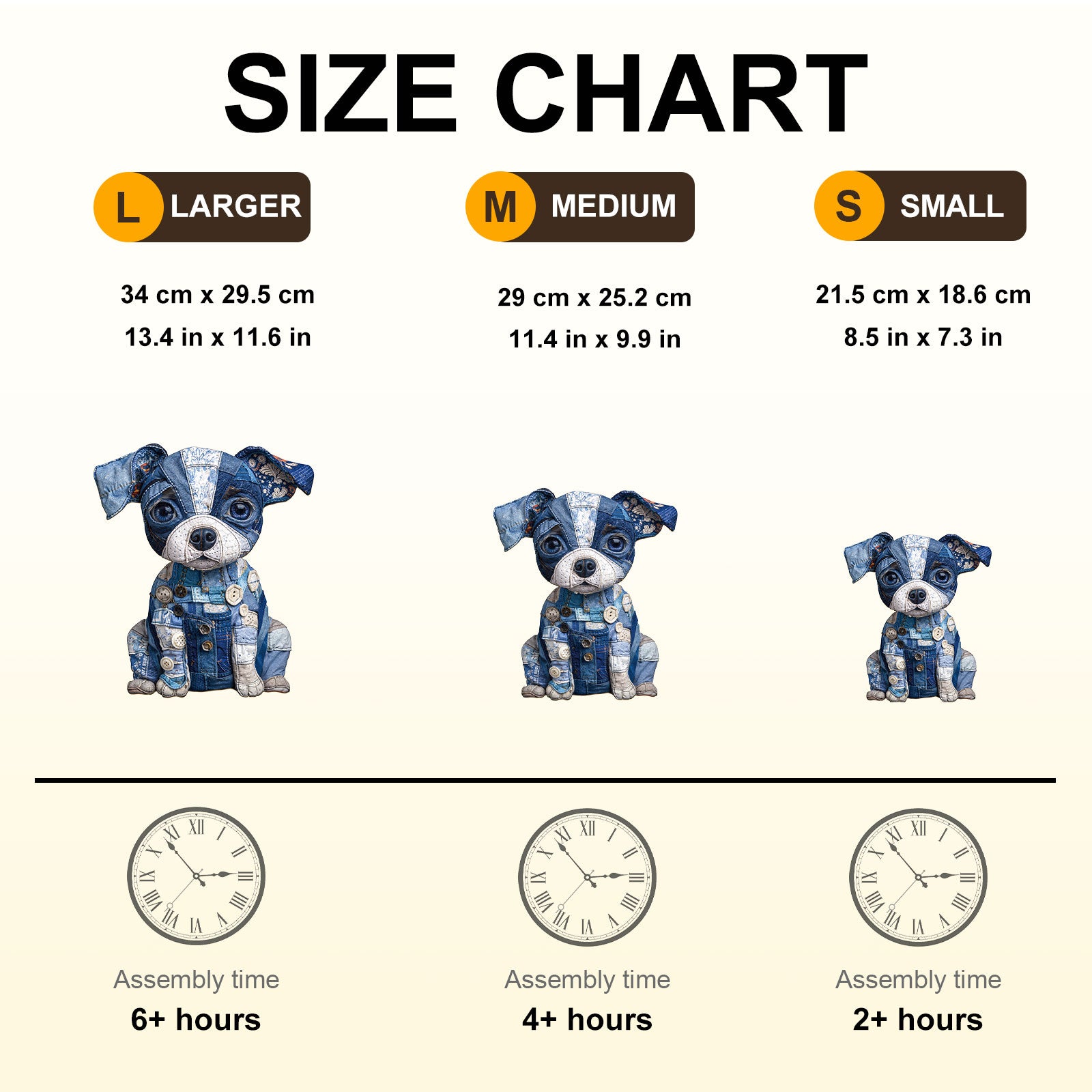 Cowboy Puppy Wooden Jigsaw Puzzle