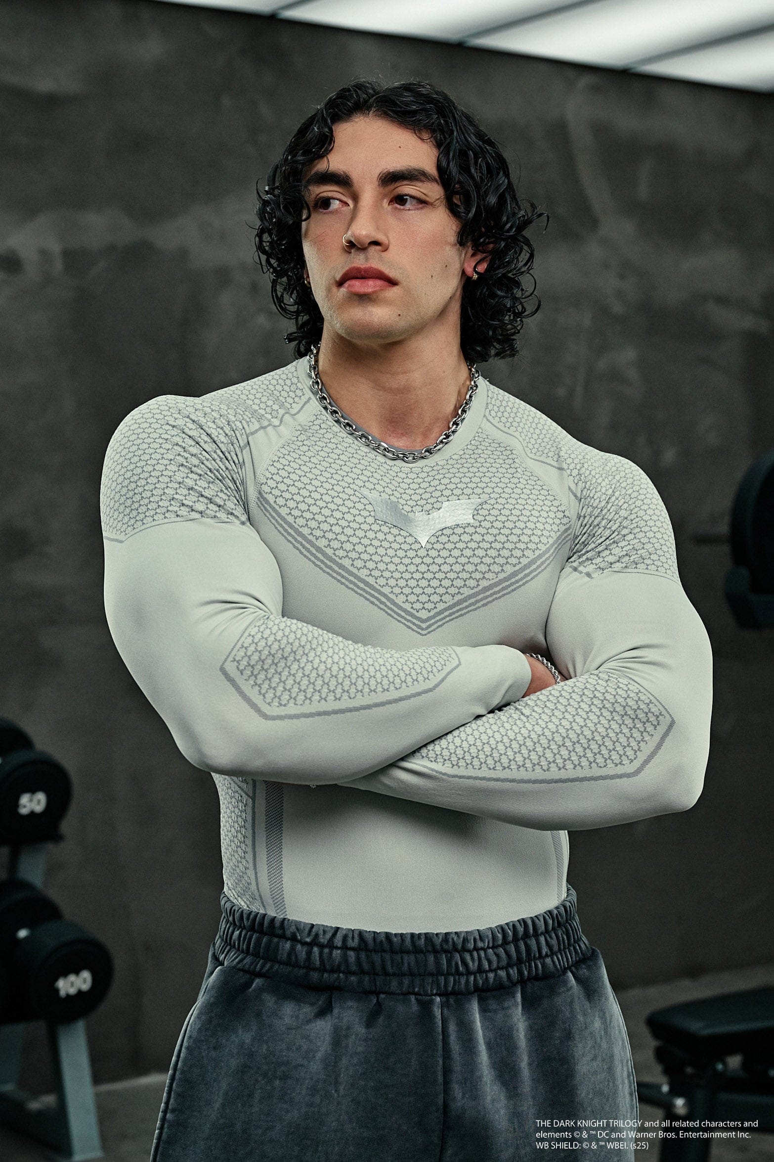 8004 - Batman Compression Longsleeves