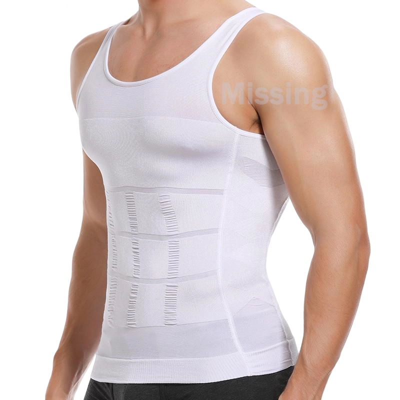 Men Body Shaper Compression Vest,Men Abdomen Sleeveless Running Workout Fitness GYM Tank Tops Shirts
