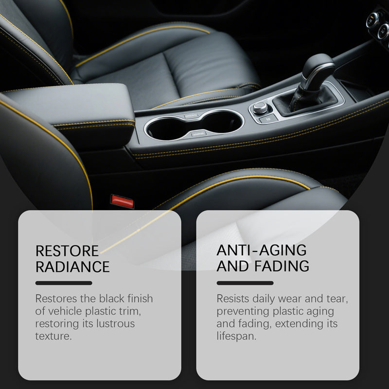 Long‑Lasting Car Plastic Refurbishing Agent Set