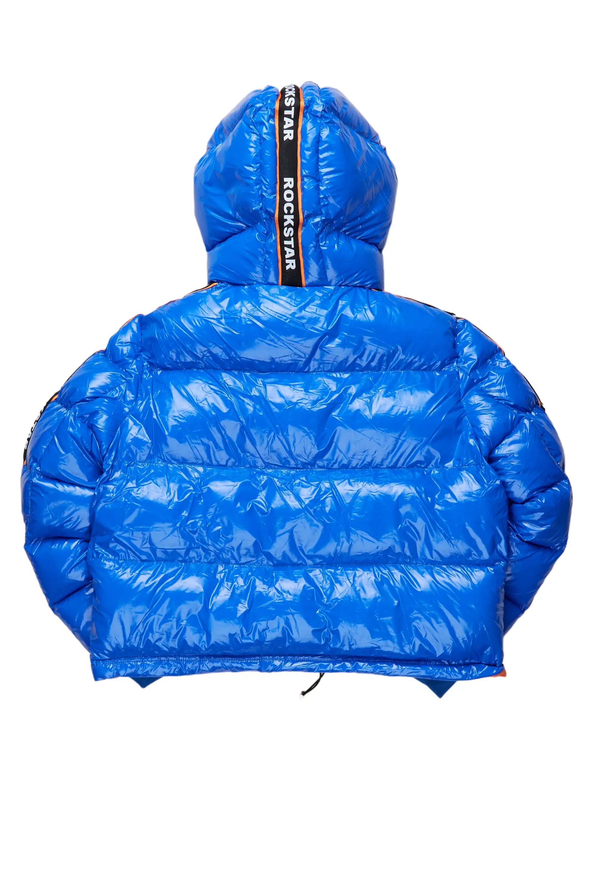 Jackey Royal Blue Puffer Jacket
