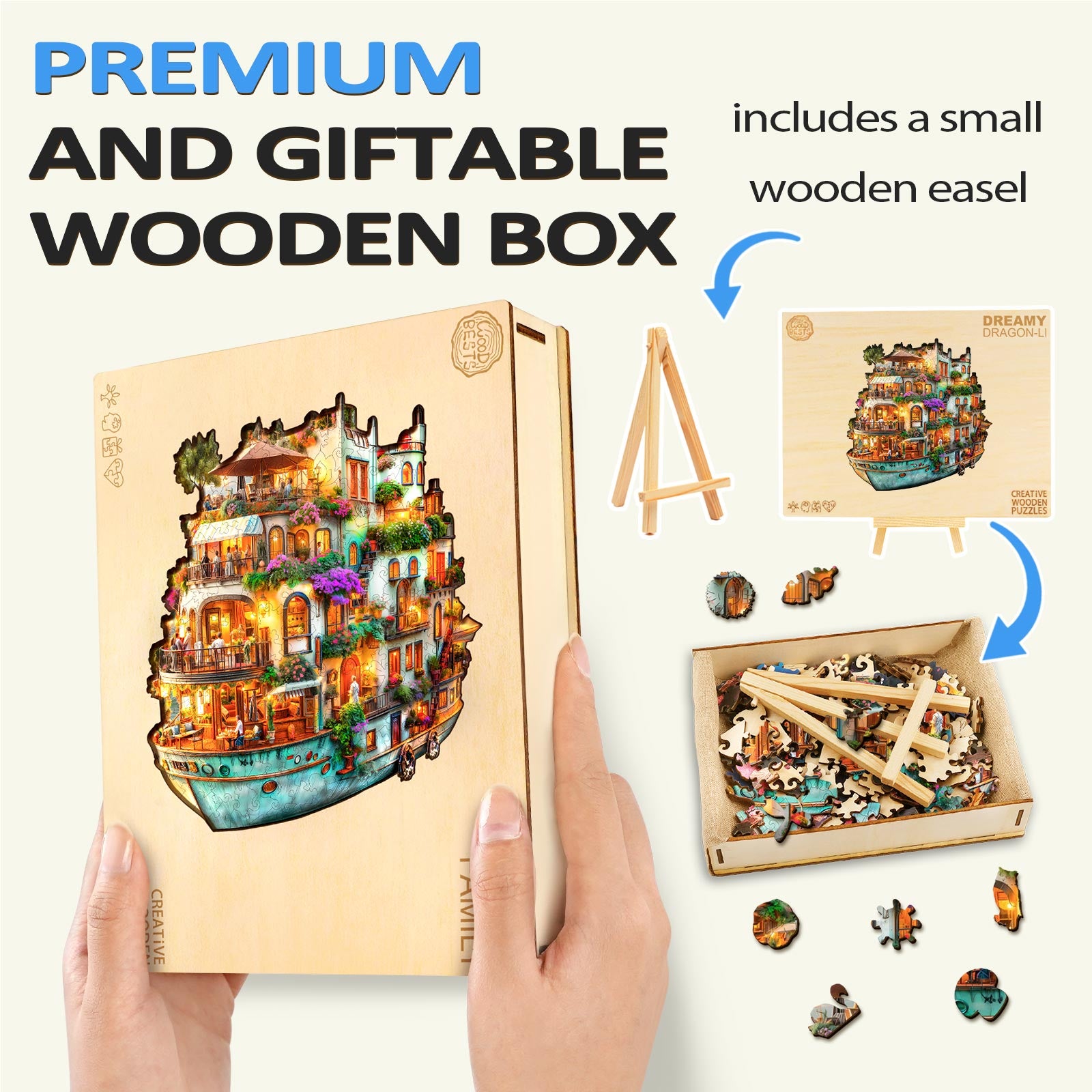 Voyage Garden Wooden Jigsaw Puzzle