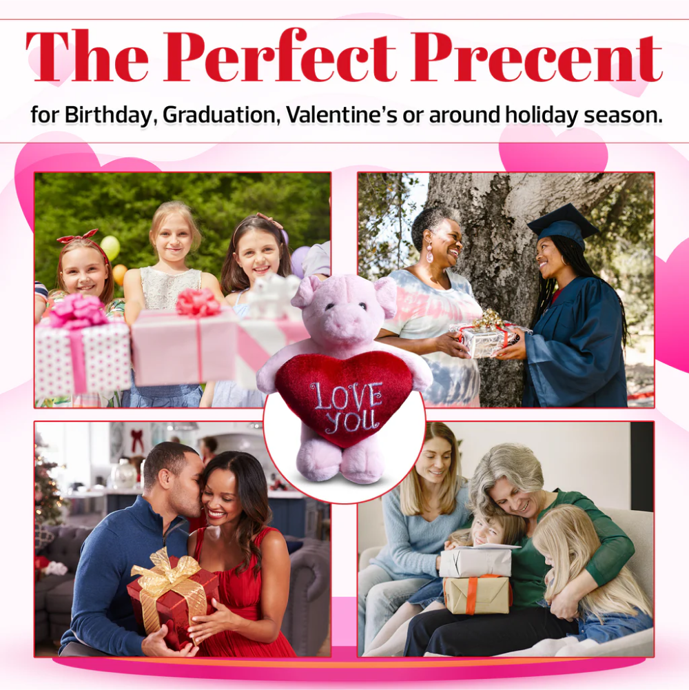 Animals with Love you heart 8inch