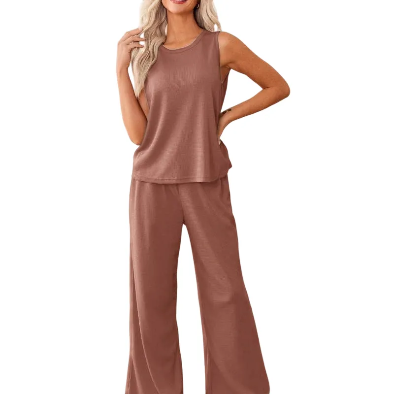 Womens Pajamas 2 Piece Lounge Set