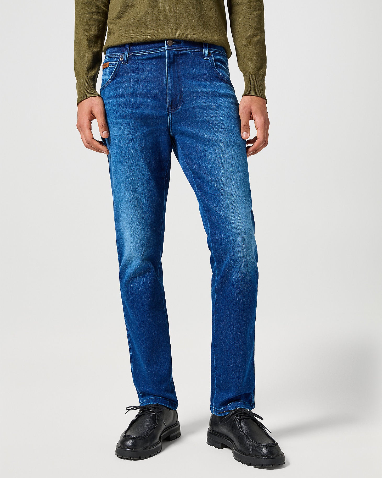 Texas SLIM Mens Jeans - Blue Jam