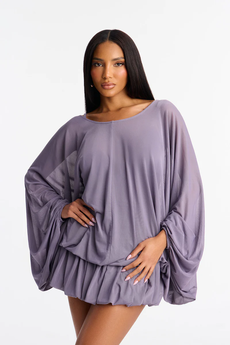 🔥The It Girl Backless Mesh Mini Dress