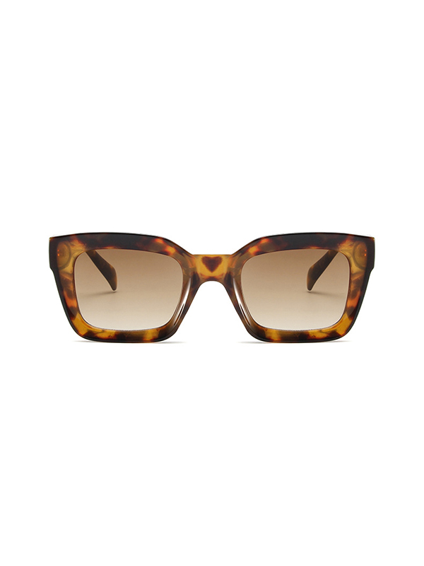 Geometric Sun-Protection Sunglasses Accessories