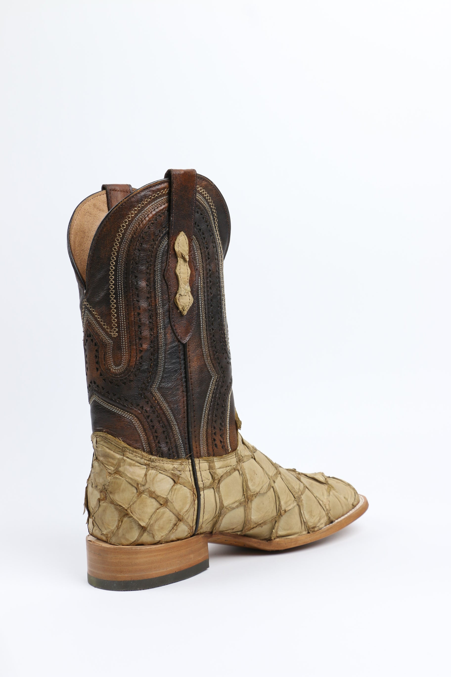 Chero's Premium Exotic Pirarucu Saharan Sand Clearance Sale 70%OFF