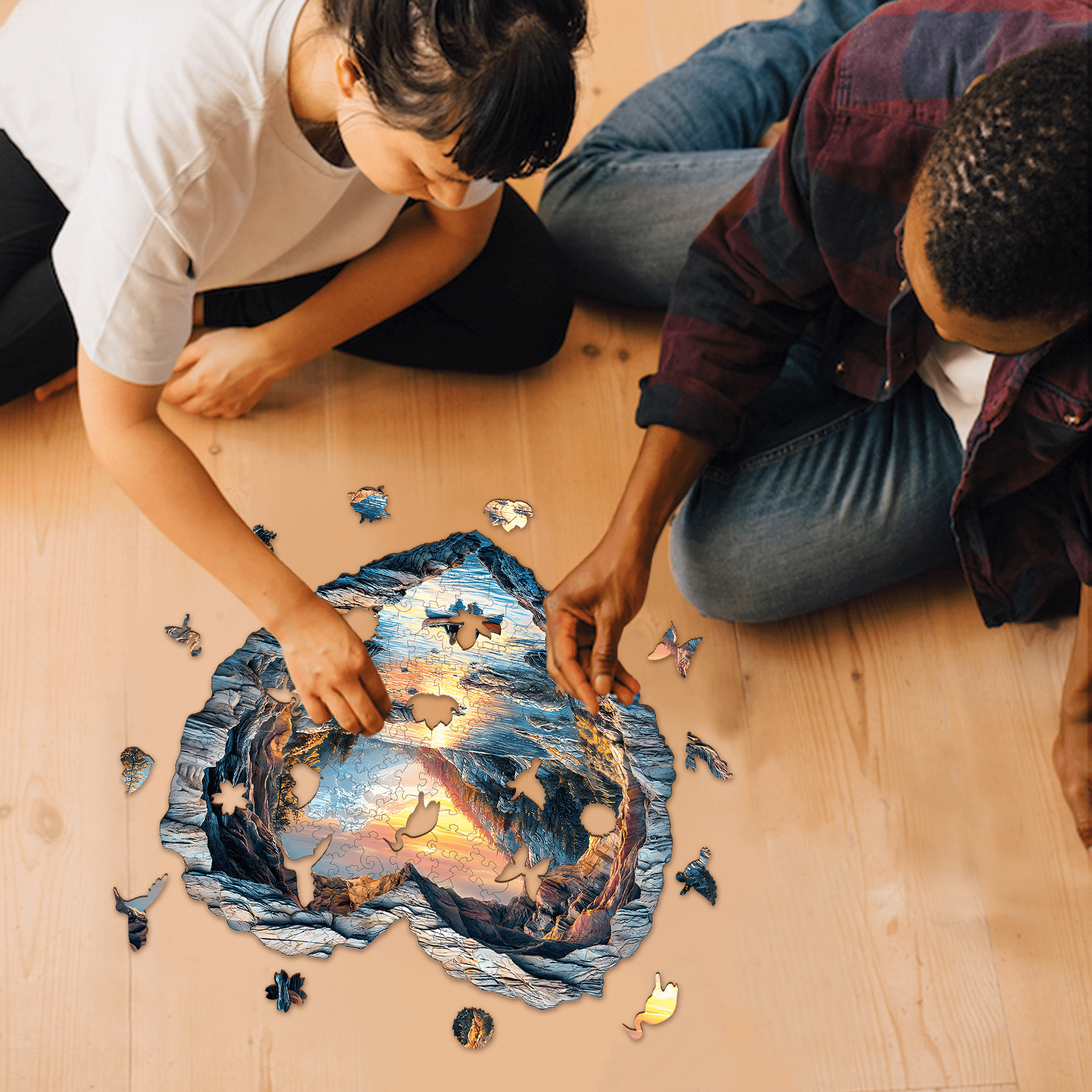 3D Lake Louise Wooden Jigsaw Puzzle