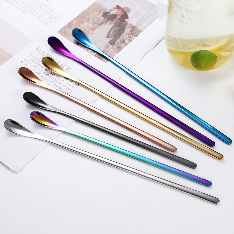 Long Handle Chocolate Spoons