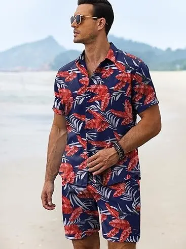 Breezy Linen Summer Shirt & Shorts Set