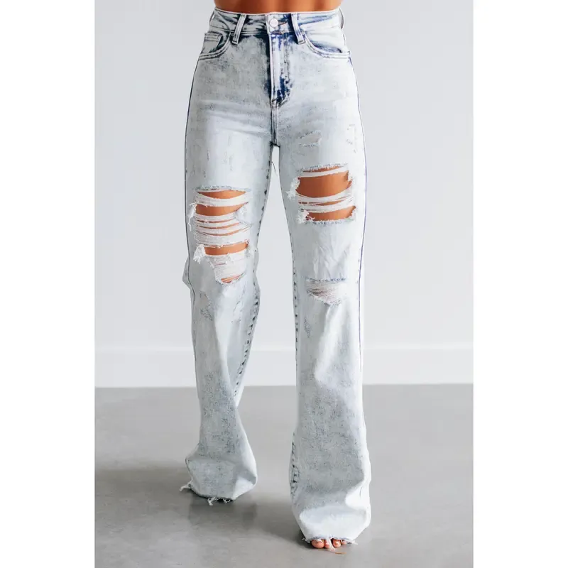 Avril Risen Jeans - Vintage Light Wash