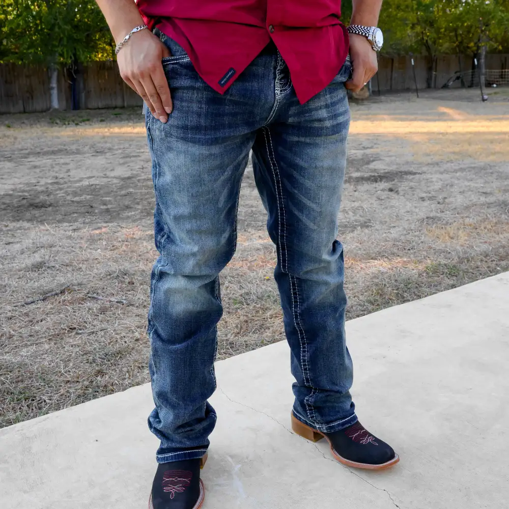 Men’s SA-030 Straight Fit Blue Jean