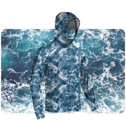 Men's UPF 100+ Performance Cooling Hoodie with Gaiter