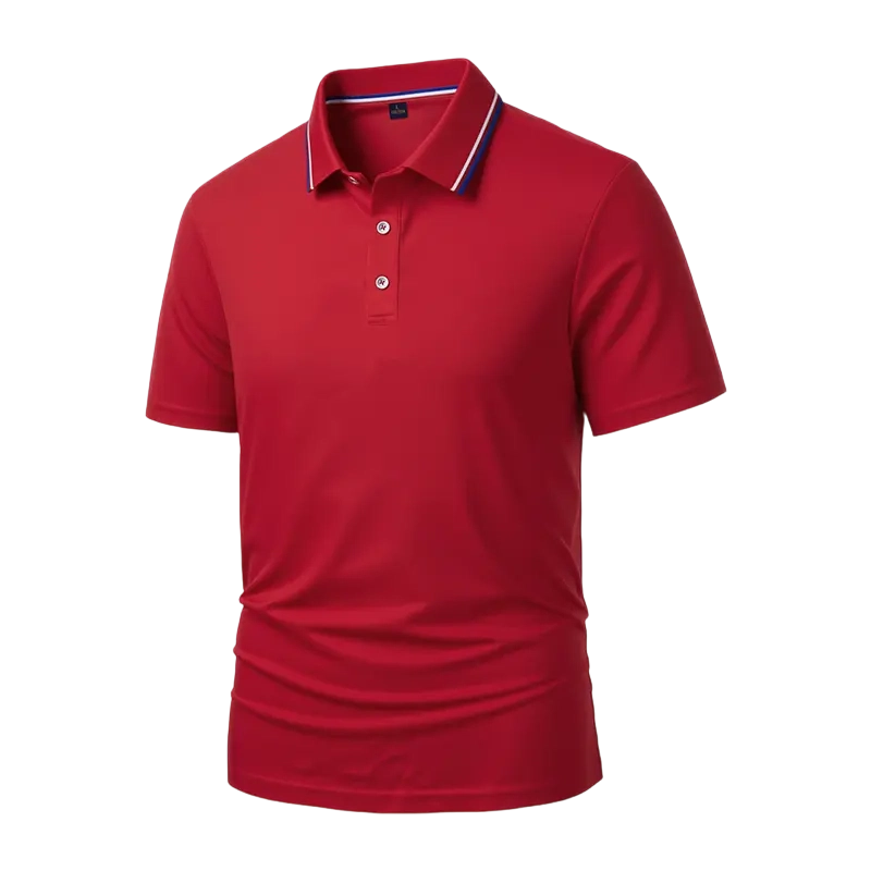 10-Pack Men's Quick-Dry Colorblock Performance Polo Shirts – Casual & Sport Short Sleeve